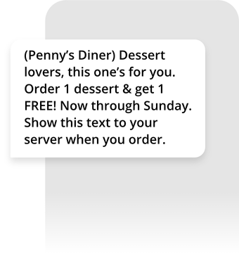 SMS marketing sales text